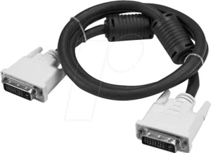 DVI-D TO DVI-D Single Cable Link Monitor PC Video HDTV Lead 1.8M 18+1 Pin DVI - Picture 1 of 2