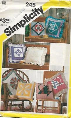 C305 SIMPLICITY 2208:PILLOW SIZE XS-XL SEWING PATTERN - Image 1 of 3