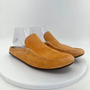 Car Shoe Suede Women Size 6 EU 36.5 Slide Slip On Shoes Brown Marchio Registrato - Picture 1 of 14