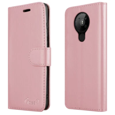 For NOKIA 5.4 Phone Case Magnetic Flip Leather Card Wallet Stand Nokia 5.4 Cover - Image 1 of 4