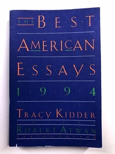 The Best American Essays 1994, Tracy Kidder, Editor, Robert Atwan, Series Editor - Picture 1 of 3
