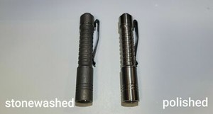 ReyLight Pineapple Mini Titanium AAA/10440 LED Flashlight Nichia 519a 4000k