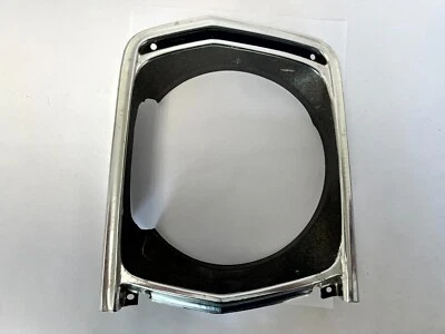 1968 Plymouth Valiant Left Headlight Headlamp Bezel Chrome 2786043 NOS - Image 1 of 3
