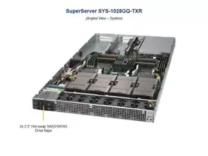 Supermicro 1028GQ-TXR 2x E5-2650v4 256GB 4x Tesla P100 SXM2 16GB GPU 1U Server - Bild 1 von 4