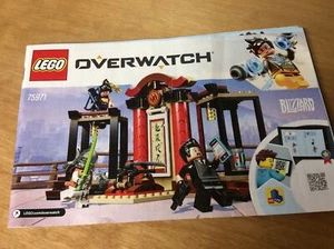 LEGO Overwatch 75971 Hanzo vs Genji INSTRUCTION ONLY - Picture 1 of 1