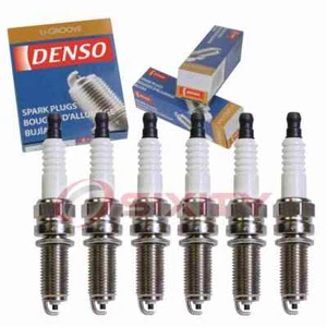 6 pc Denso Standard U-Groove Spark Plugs for 2015-2016 BMW 535i 3.0L L6 fr - Picture 1 of 5