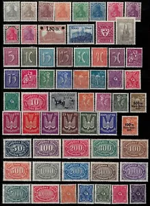 Germany year 1900/1925 stamps ☀ MNH (**) collection - Picture 1 of 2