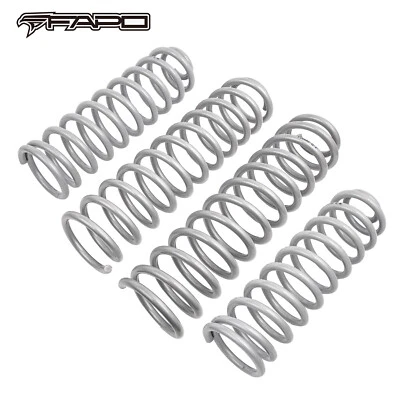 FAPO Full Set 3.5" Lift Coil Springs For Jeep Wrangler JK 2007-2018 - Image 1 of 4