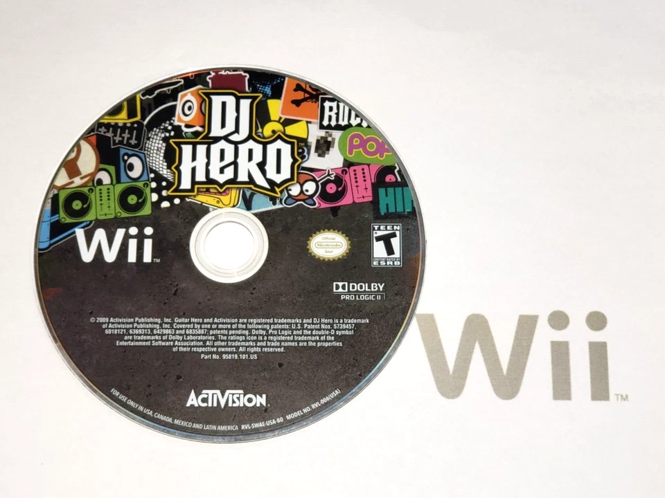 --DISC ONLY-- DJ Hero (Wii, 2009) - Image 1 of 1