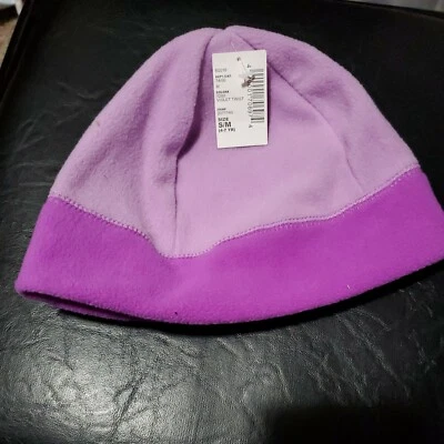 GIrls toboggan beanie hat Small Medium purple  - Imagem 1 de 4