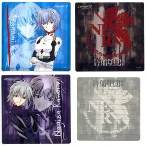 3 pcs big card set Neon Genesis Evangelion EVA anime Ayanami Rei Nagisa Kaworu  - Picture 1 of 6