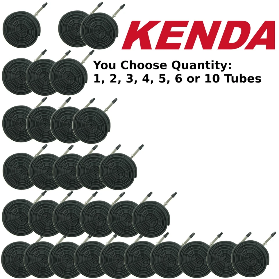 Multi Pack Kenda 700x28-35c (27x1-1/8-1-1/4) Presta Valve 48mm Bike Inner Tube