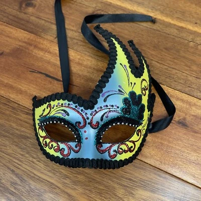 Maschera del Galeone Handmade Venice Mask Mardi Gras Costume Ball Halloween - Image 1 of 4