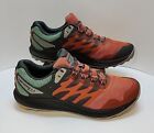Merrell Men’s Nova 3 GORE-TEX Trail Running Shoe Size 11.5 Grey Green Orange