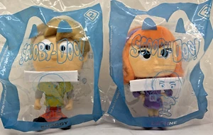 2021 McDonald’s Happy Meal Scooby-Doo Lot of 2 NEW Bobble Heads - #2 & #3 - Picture 1 of 5