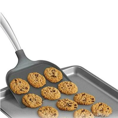 BIG SPATULA 17CM WIDE LARGE CAKE LIFTER BIG LIFTER COOKIE OMELETTE PANCAKE NYLON - Image 1 of 4