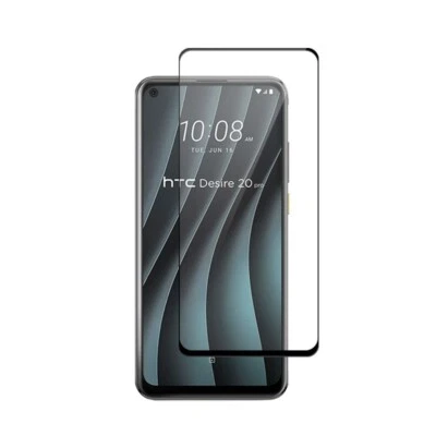 2xFor HTC Desire 22 Pro 20 pro Screen ProtectorFull Coverage Tempered Glass - Image 1 of 2