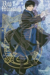 Póster Promo Fullmetal Alchemist Anime Edward Elric Roy Mustang - Imagen 1 de 2