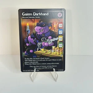 Neopets TCG Galem Darkhand Ultra Rare Holo Foil Hannah And The Ice Caves 11/150 - Picture 1 of 3