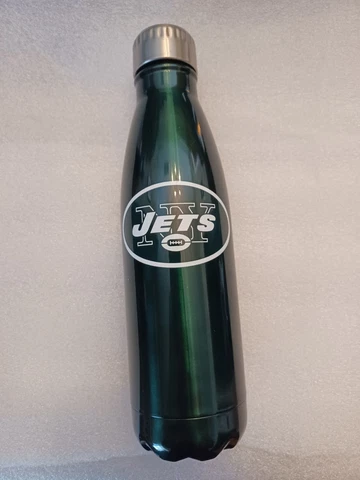 New York Jets Stainless Steel water bottle tumbler Cover