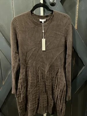 Vestido de terciopelo manga larga Rebecca Taylor en marrón para mujer talla XL - NUEVO CON ETIQUETAS Foto 1 de 4