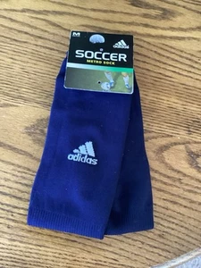 Adidas, Metro Over-the-Calf Socks, Navy Mens Size Medium ( 5-8.5 )soccer - Picture 1 of 2