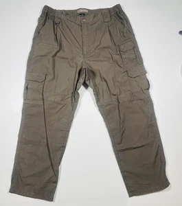 5.11 Tactical Pants Mens 40x30 Brown Cargo Ripstop Workwear Outdoor Utility - Picture 1 of 8