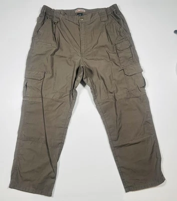 5.11 Tactical Pants Mens 40x30 Brown Cargo Ripstop Workwear Outdoor Utility - Image 1 of 4