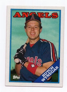 1988 Topps BASEBALL CARD Butch Wynegar #737 ANGELS NM-MINT - Picture 1 of 2
