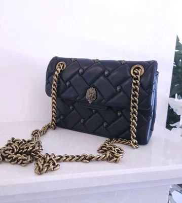 Kurt Geiger Bag Mini Kensington Crossbody Black Leather  - Image 1 of 4