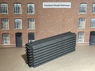8 X Marklin 24188 C Track HO Scale 3 Rail Straight Track Sections - Image 1 of 4