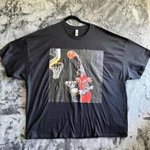 Michael Jordan 23 The GOAT Men's 5XL Graphic Tee Chicago Bulls MJ Tshirt NWOT - Picture 1 of 7