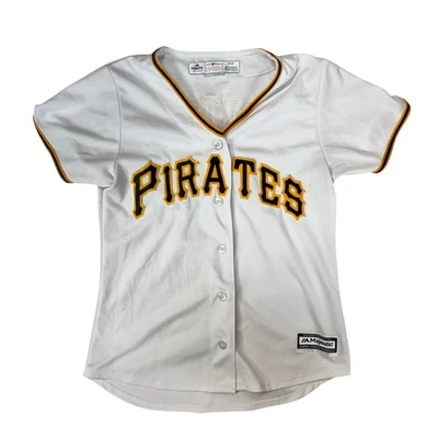 Women's Andrew McCutchen Pittsburgh Pirates MLB #22 Jersey Size S Majestic - Image 1 of 4