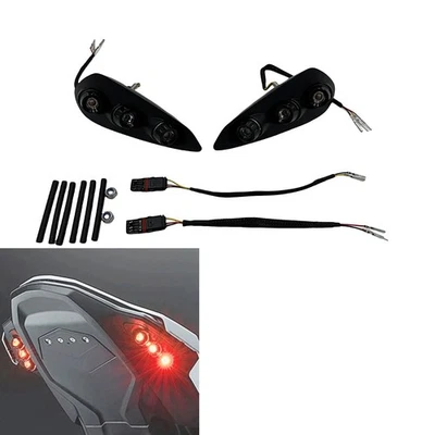 For BMW S1000RR 2023-25Black Turn Signal Light In-Tail LED Integrated Tail Light - Image 1 of 4