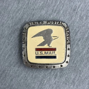 US Postal Service Square Enamel Belt Buckle Number 2065 - Picture 1 of 6