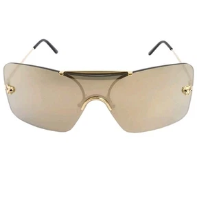 Cartier Panthere de Cartier Gold Shield Damen Sonnenbrille CT0023S 002 99 - Bild 1 von 17