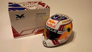 Max Verstappen 2023 Dutch GP 1:2 Helmet Red Bull Racing Formula 1 - Picture 1 of 7