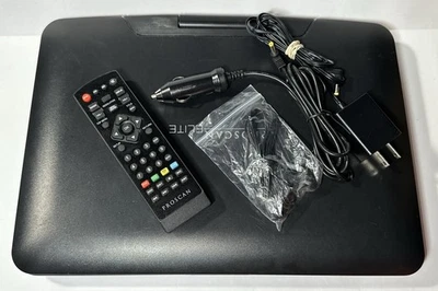 Proscan Elite 13.3" Portable CD/DVD Player w SD card slot & 3.5mm PEDVD1332 READ - Image 1 of 4