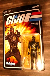 SUPER 7 REACTION GI JOE TARGET EXCLUSIVE NINJA-KU COBRA ASSASSIN - Bild 1 von 2