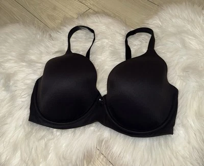 Sutiã Ambrielle Super Macio Cobertura Total Forrado Underwire Feminino 36DD Preto - Imagem 1 de 4