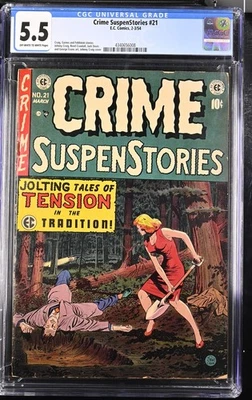EC Comics (1954) – Crime SuspenStories 21 – CCG 5.5 - Image 1 of 2