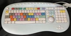 Bella Corporation Shuttle Keyboard Model 1102 Optima DV – USB Video Editing Keyb - Picture 1 of 7