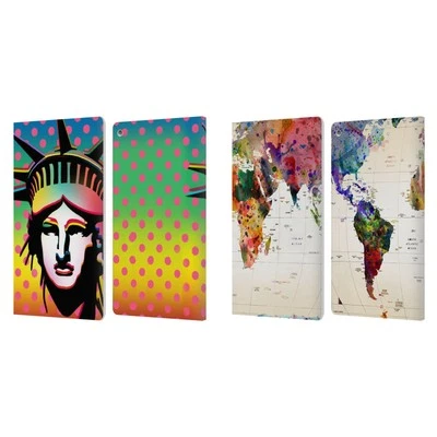 OFFICIAL MARK ASHKENAZI POP CULTURE LEATHER BOOK WALLET CASE FOR AMAZON FIRE - Image 1 of 4