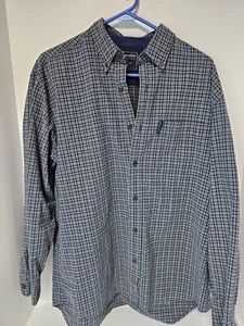 Vintage 90s ABERCROMBIE & FITCH Original Shirt Sz XL Short Sleeve Button-Up - Picture 1 of 4