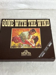 Gone With The Wind MGM Home Video 2 Tape VHS Deluxe Edition Box Set 1985 - Picture 1 of 13