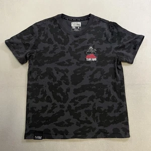 Camiseta Team Liquid x Naruto Shippuden Itachi para hombre talla mediana negra AOP - Imagen 1 de 9
