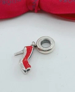 Genuine PANDORA Red Stiletto Charm 792154EN09 New RETIRED - Picture 1 of 5
