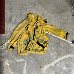 Barrier Wear Nomax Aramid FR Wildland FireFighter Fire Coat Jacket Large Aa19 - Picture 1 of 6