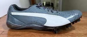 PUMA Usain Bolt Evospeed Electric V2 Track Shoe Grey Mens 10.5 - Picture 1 of 7