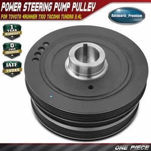 Engine Harmonic Balancer for Toyota 4Runner 1996-2002 T100 Tacoma Tundra V6 3.4L - Picture 1 of 8